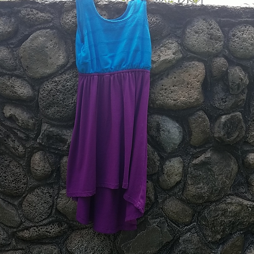 Blue and Purple dress